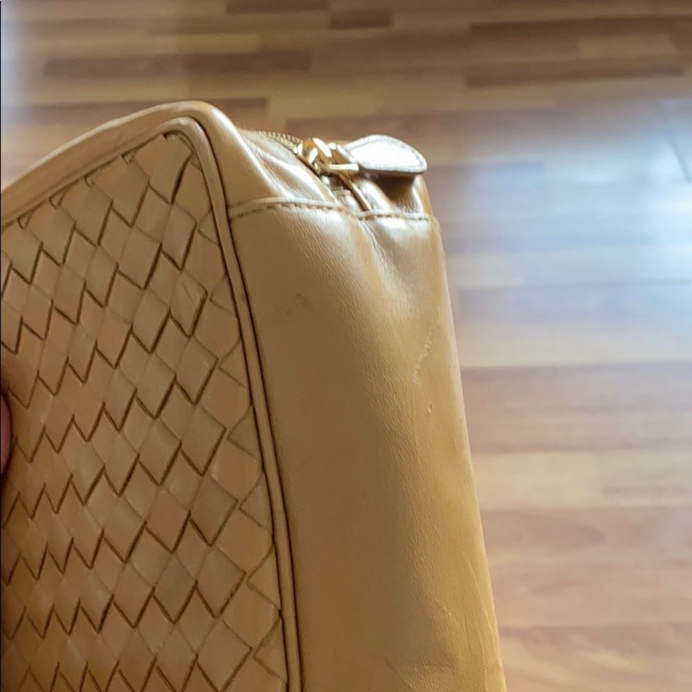 Bottega Venetta Intrecciato caramel mini bag - Picture 16 of 16
